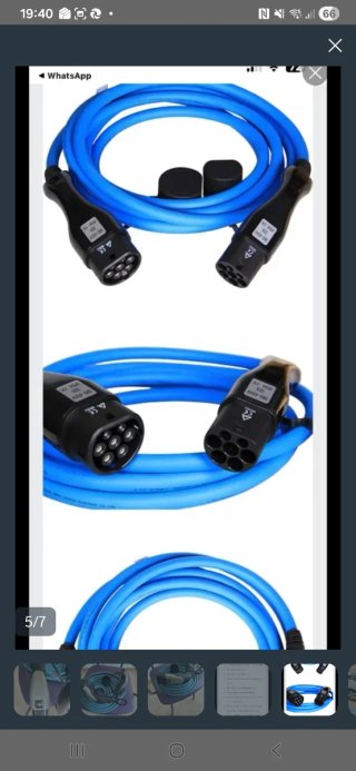 Cable de carga BMW para vehículos eléctricos