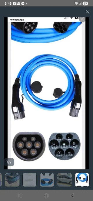 Cable de carga BMW para vehículos eléctricos