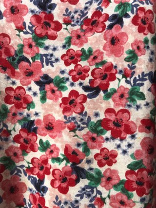 Vestido H&M floral T 6-8