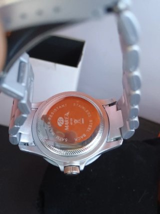 Reloj Marea, Unisex Plateado