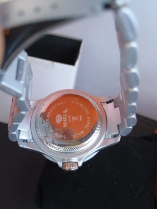 Reloj Marea, Unisex Plateado