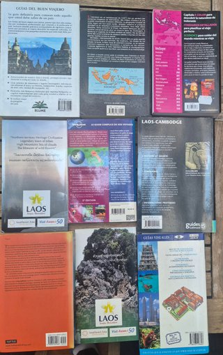 (2) GUÍAS DE VIAJE de los 5 CONTINENTES