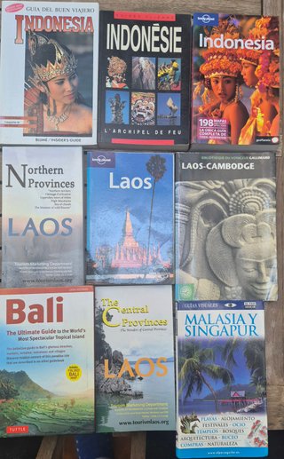 (2) GUÍAS DE VIAJE de los 5 CONTINENTES