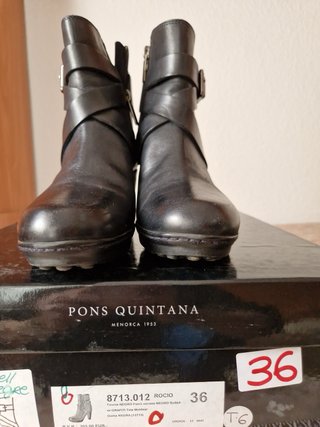 Botas tacón Pons Quintana Talla 36