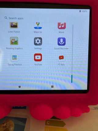 Tablet Android per bambini rosa 4GB RAM + 64GB