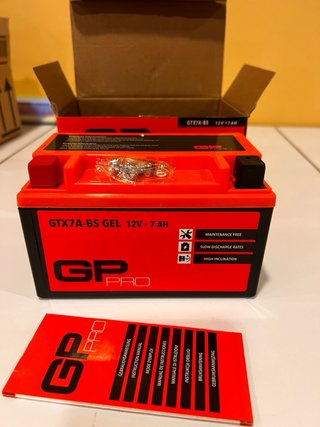 Batería GP-PRO GTX7A-BS 12V 7Ah