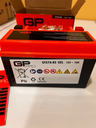 Batería GP-PRO GTX7A-BS 12V 7Ah