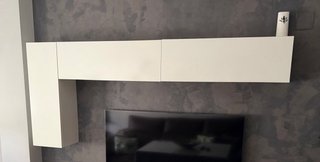 3 Módulos Blancos para Salón Colgantes