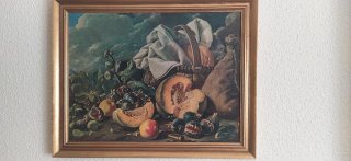 Cuadro lámina Bodegón Frutas