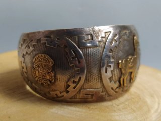 Brazalete Vintage Peru en Plata 925 - 30gr