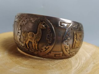Brazalete Vintage Peru en Plata 925 - 30gr