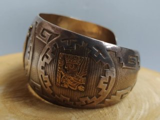 Brazalete Vintage Peru en Plata 925 - 30gr