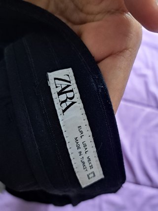Pantalón Zara Raya Diplomática Talla L