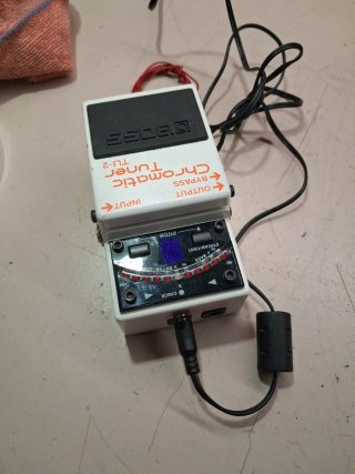 Boss TU-2 Afinador Cromático Pedal