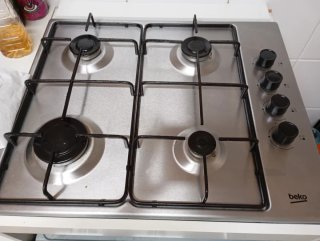 Cocina Beko Gas + Horno Eléctrico