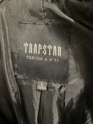 Cazadora Trapstar Negra Talla M