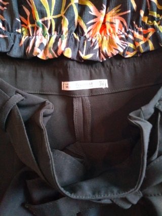 Conjunto Pull Beat M - Top Hombros Descubiertos y