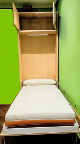 Cama Abatible Vertical de material hidrófugo