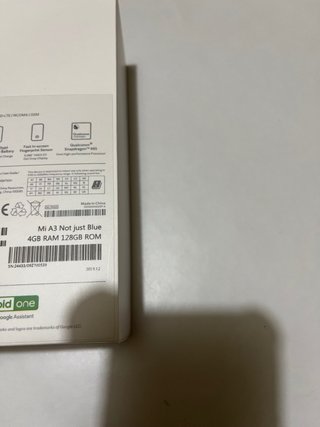 Xiaomi Mi A3 Negro/Azul