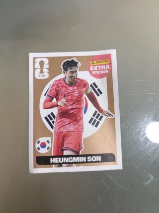 Cromo Panini Extra Sticker Heungmin Son