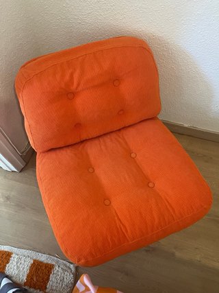 Sedia girevole arancione Dyvlinge Ikea