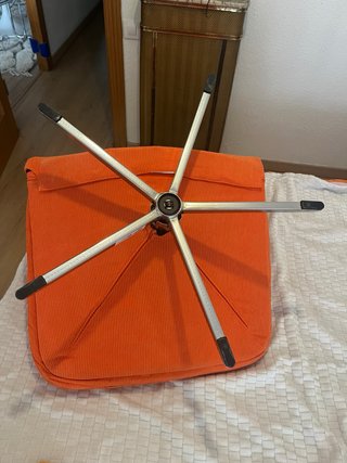 Sedia girevole arancione Dyvlinge Ikea