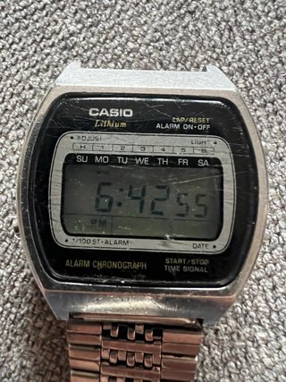 Reloj Casio 81CS-36 Casiotron Digital