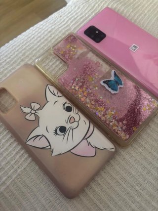 Samsung Galaxy A51 Rosa + 2 Fundas