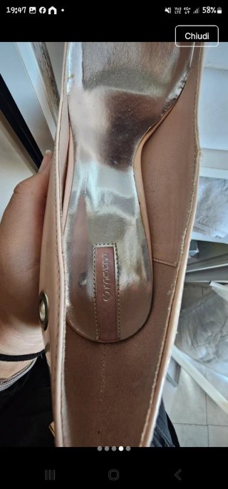 Décolleté donna beige