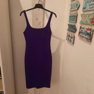 2 Vestidos Midi Zara Tirantes Verde y Morado