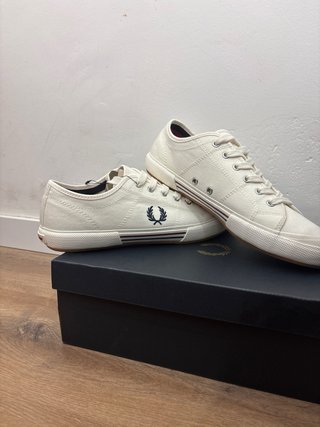 Ferd perry B2332 Vintage Tennis Canvas Talla 44