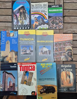 (4) GUÍAS DE VIAJE de los 5 CONTINENTES