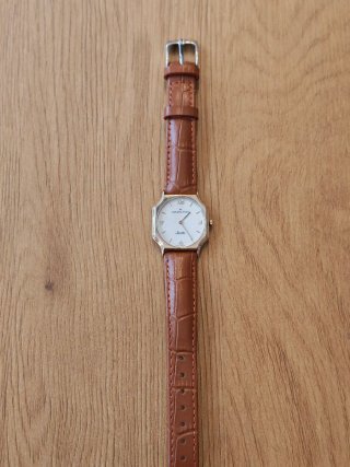 Reloj Hamilton Saville Oro y Marrón