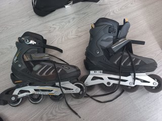Patines Oxelo Fit 5 Alumino + Protecciones