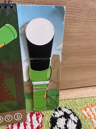 Libro linterna infantil Mundo Diver