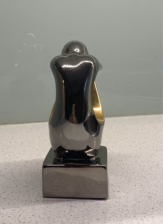 Figura de porcelana Galos