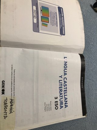 libro de lengua castellana y literatura