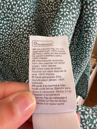Blusa cruzada estampada & Other Stories Talla 34