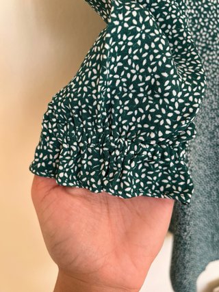 Blusa cruzada estampada & Other Stories Talla 34