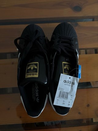 Adidas Superstar Negras Talla 40