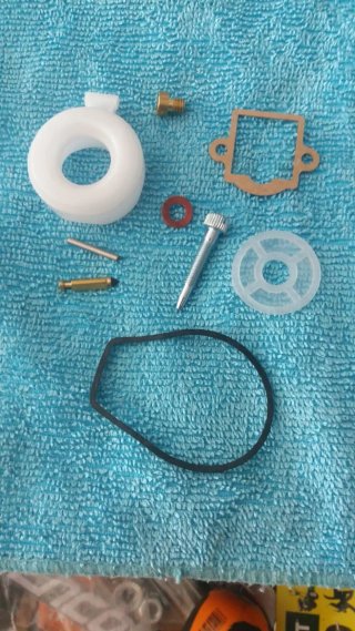 KIT DE MANTENIMIENTO CARBURADOR DELLORTO SHA NUEVO