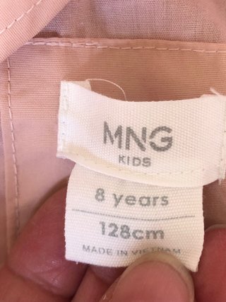 Chubasquero niña MANGO T 8