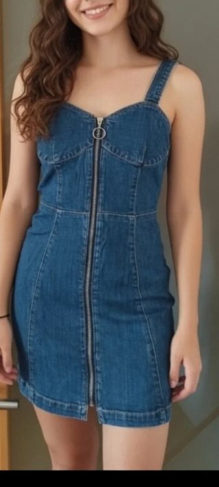 Vestido vaquero H&M Talla XS
