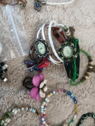 Lore pulseras reloj pendientes