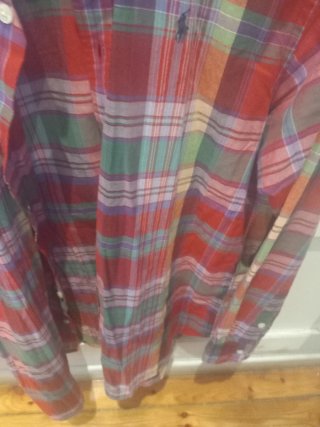 Camicia a quadri Ralph Lauren XL 18 20 Buono stato