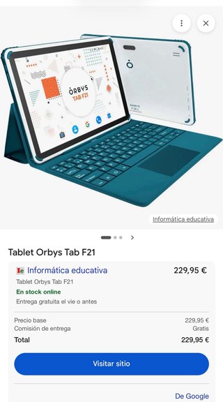 Tablet Orbys F21 - Dual SIM - 32GB