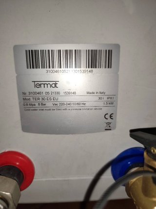 Termo Eléctrico Termat 30L