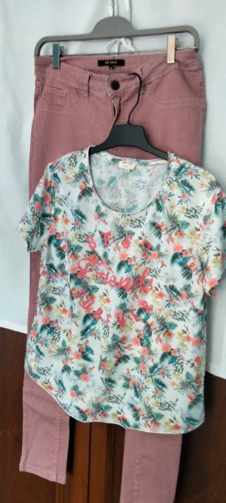Conjunto Easy Wear T 38 Pantalón y Camiseta