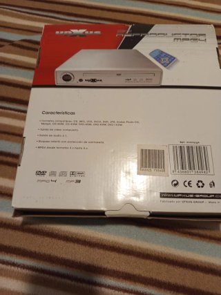 Reproductor DVD UPXUS MP4