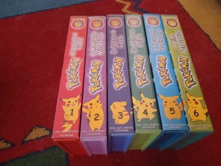 Coleção VHS Pokémon - 6 Filmes